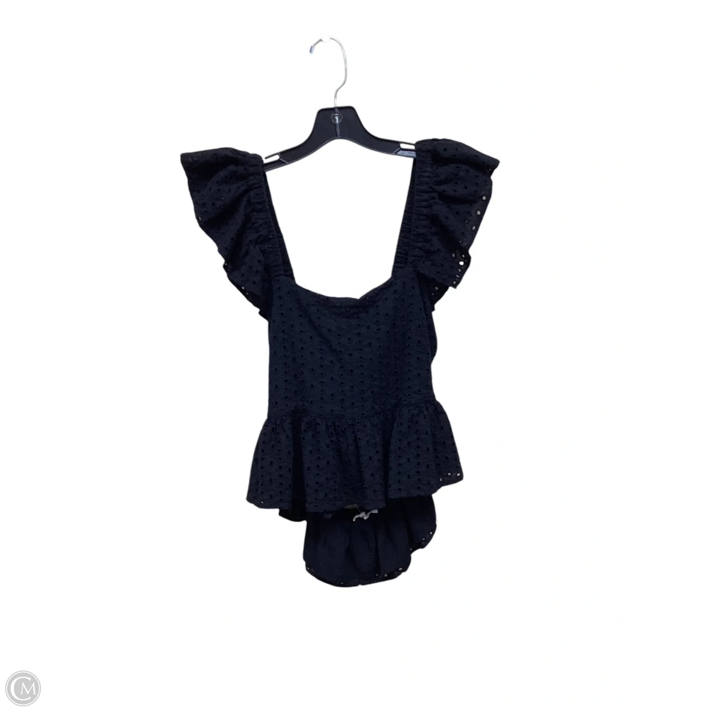 Top Sleeveless By Mi Ami In Black, Size: L