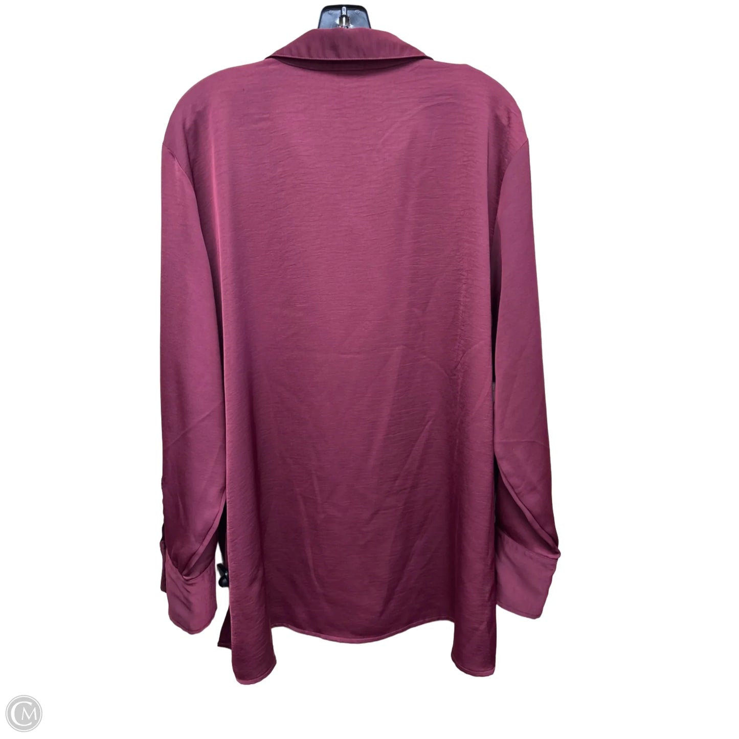 Top Long Sleeve By A New Day In Purple, Size: Xl