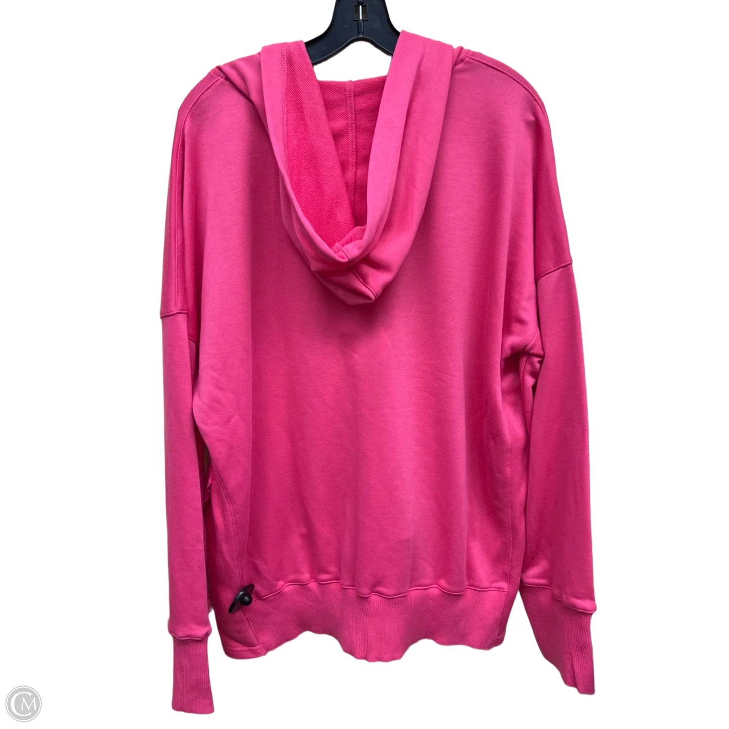 Athletic Top Long Sleeve Hoodie By Bibi In Pink, Size: Xl