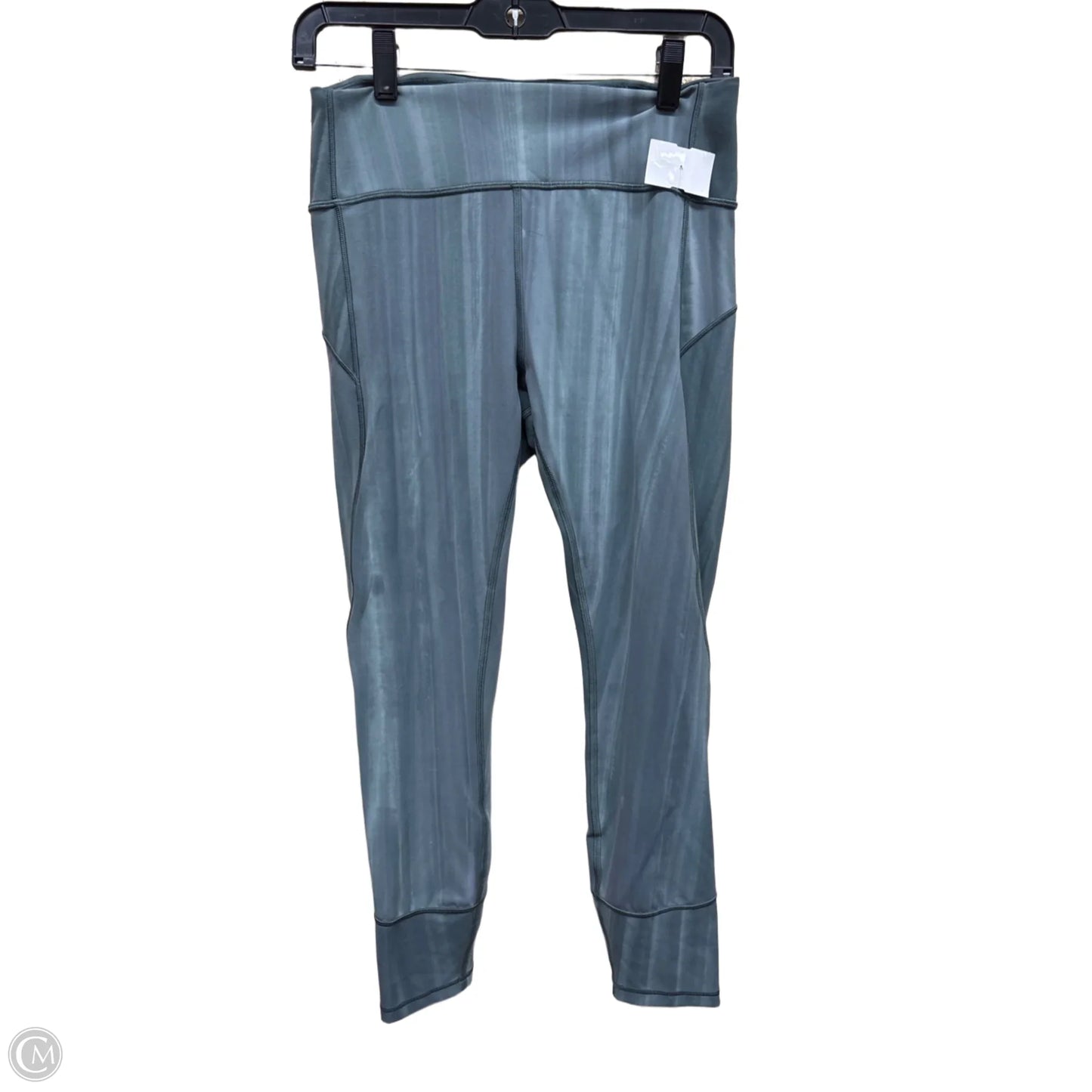 Athletic Leggings By Lululemon In Green, Size: 10