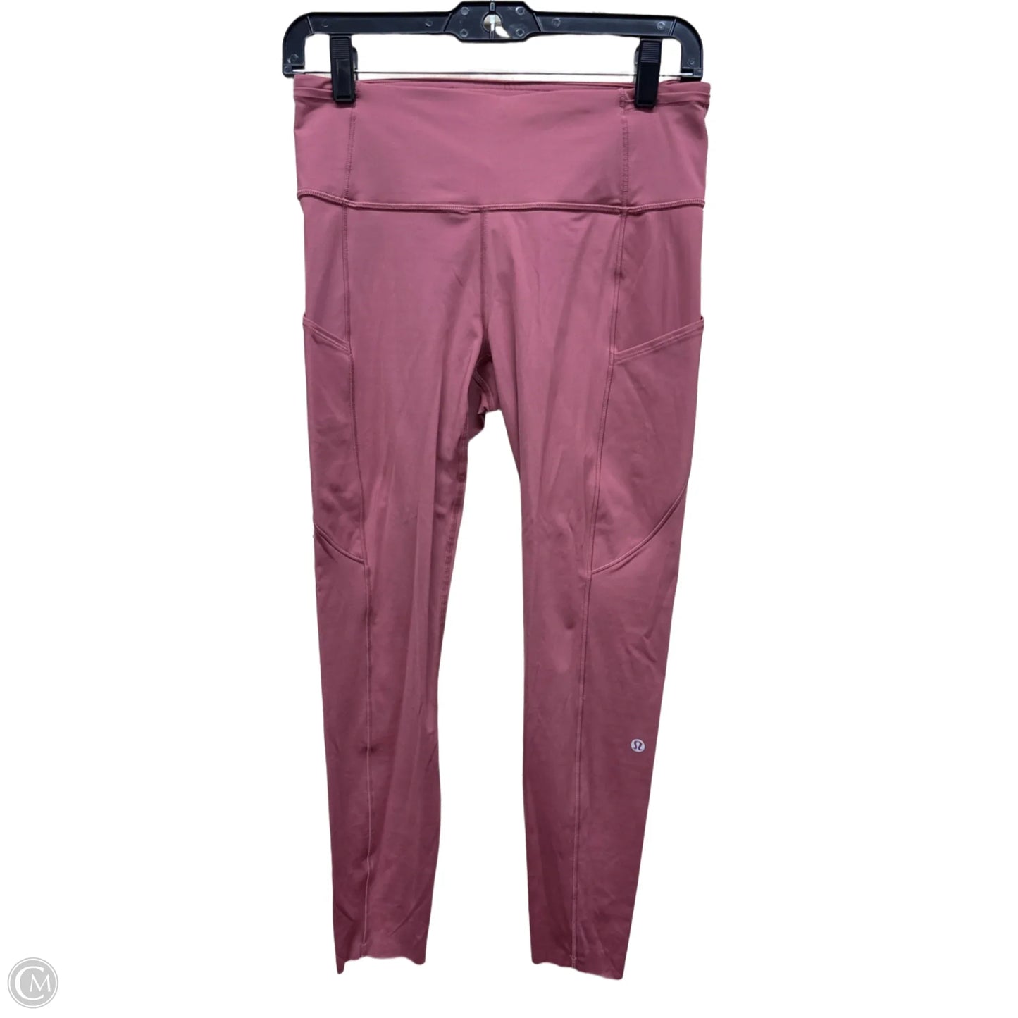 Athletic Leggings By Lululemon In Pink, Size: 8