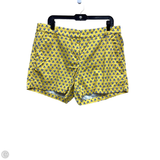 Shorts By J. Crew In Yellow, Size: 14