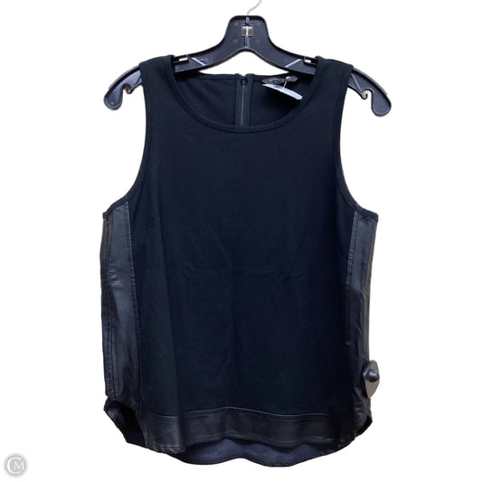 Top Sleeveless By Banana Republic In Black, Size: S