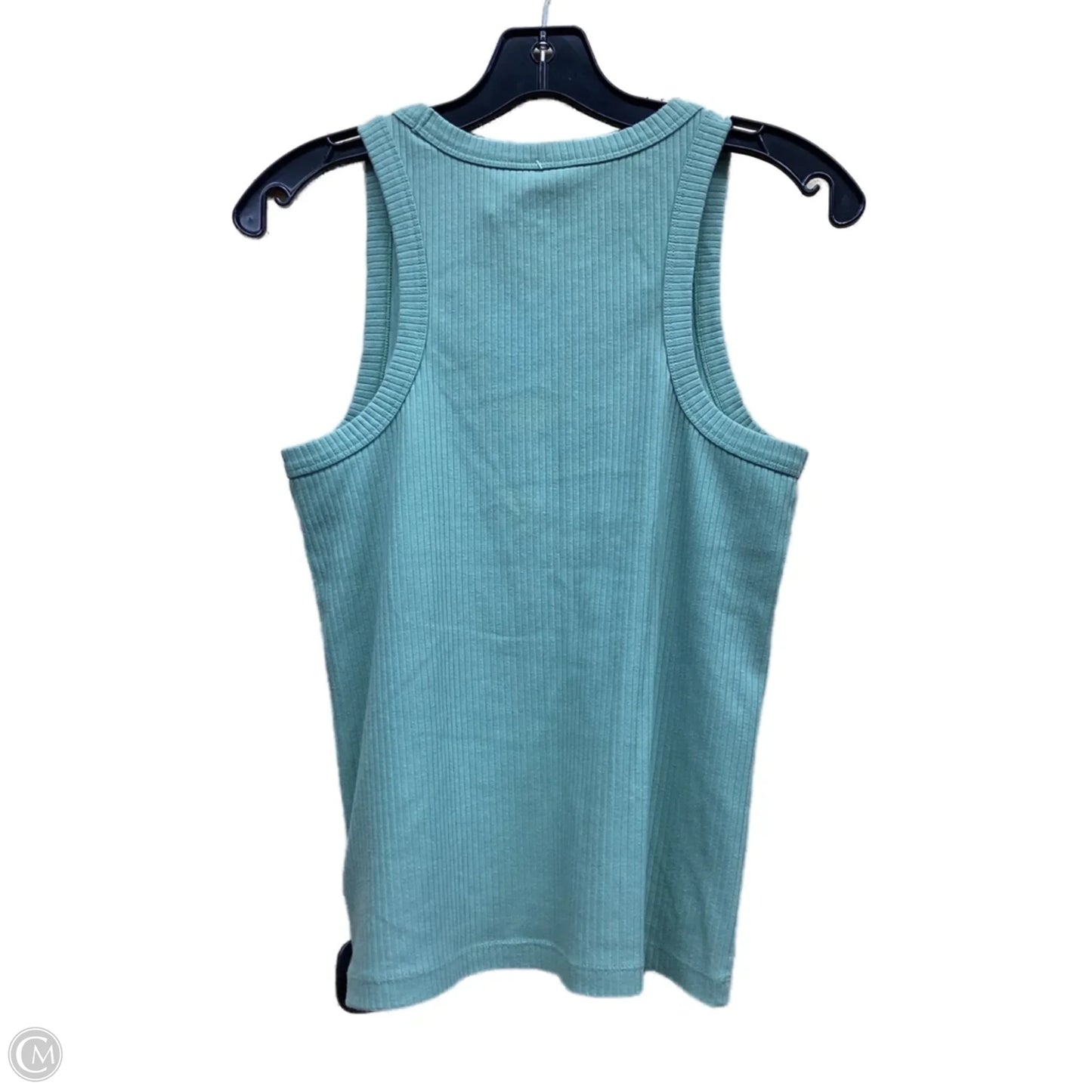 Top Sleeveless By Gap In Green, Size: M