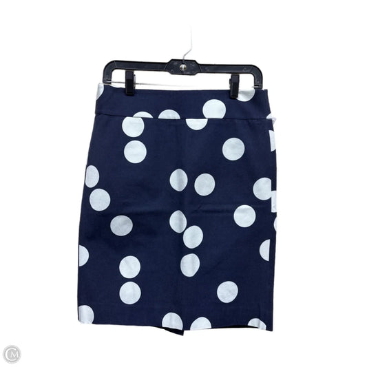 Skirt Midi By Banana Republic In Polkadot Pattern, Size: 6
