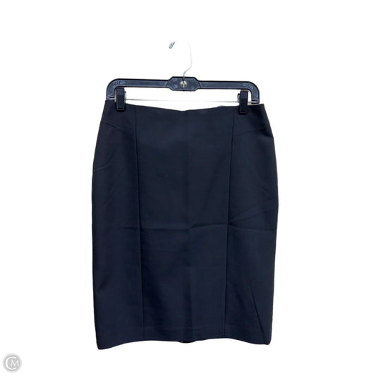 Skirt Midi By Ann Taylor In Black, Size: 4