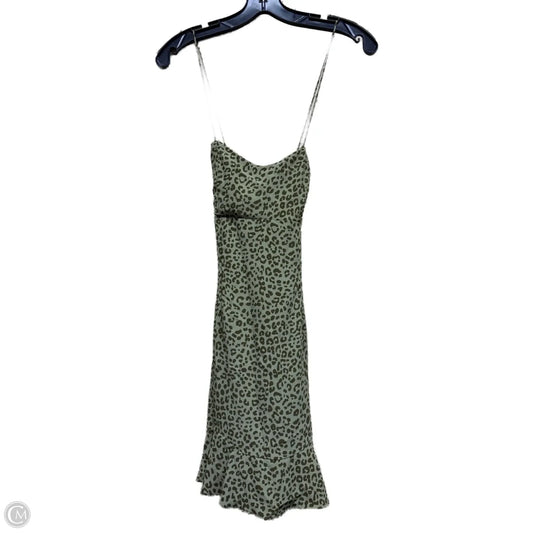 Dress Casual Short By Zara In Green, Size: S