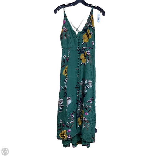 Dress Casual Maxi By Urban Outfitters In Green, Size: 4
