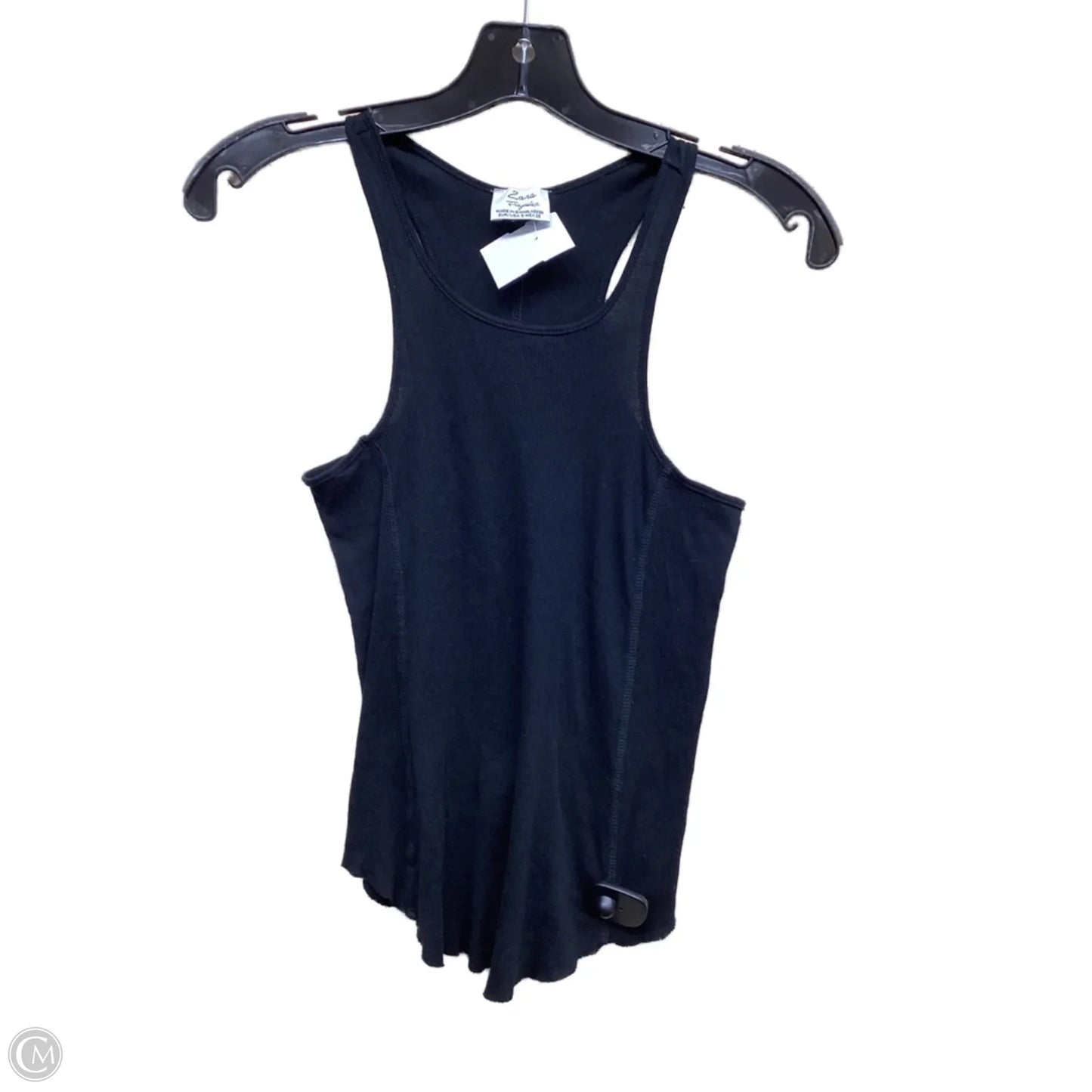 Top Sleeveless By Zara In Black, Size: S
