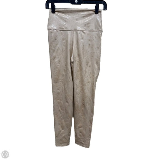 Athletic Leggings By Clothes Mentor In Gold, Size: M