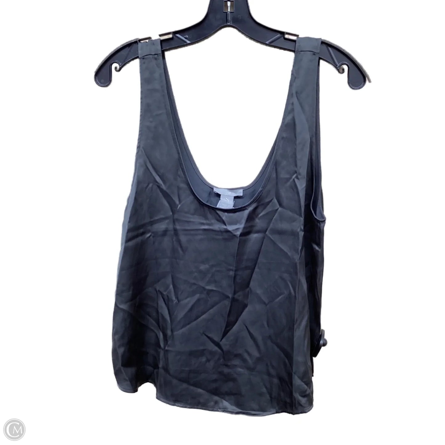 Top Sleeveless By H&m In Grey, Size: M