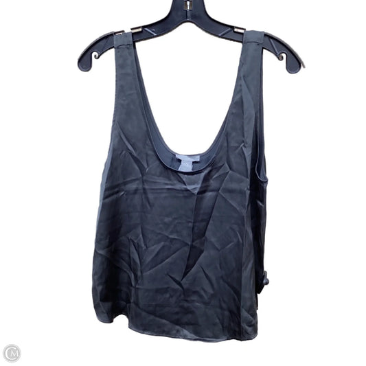 Top Sleeveless By H&m In Grey, Size: M