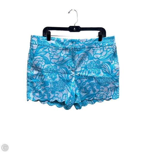 Shorts By Talbots In Blue & White, Size: 14