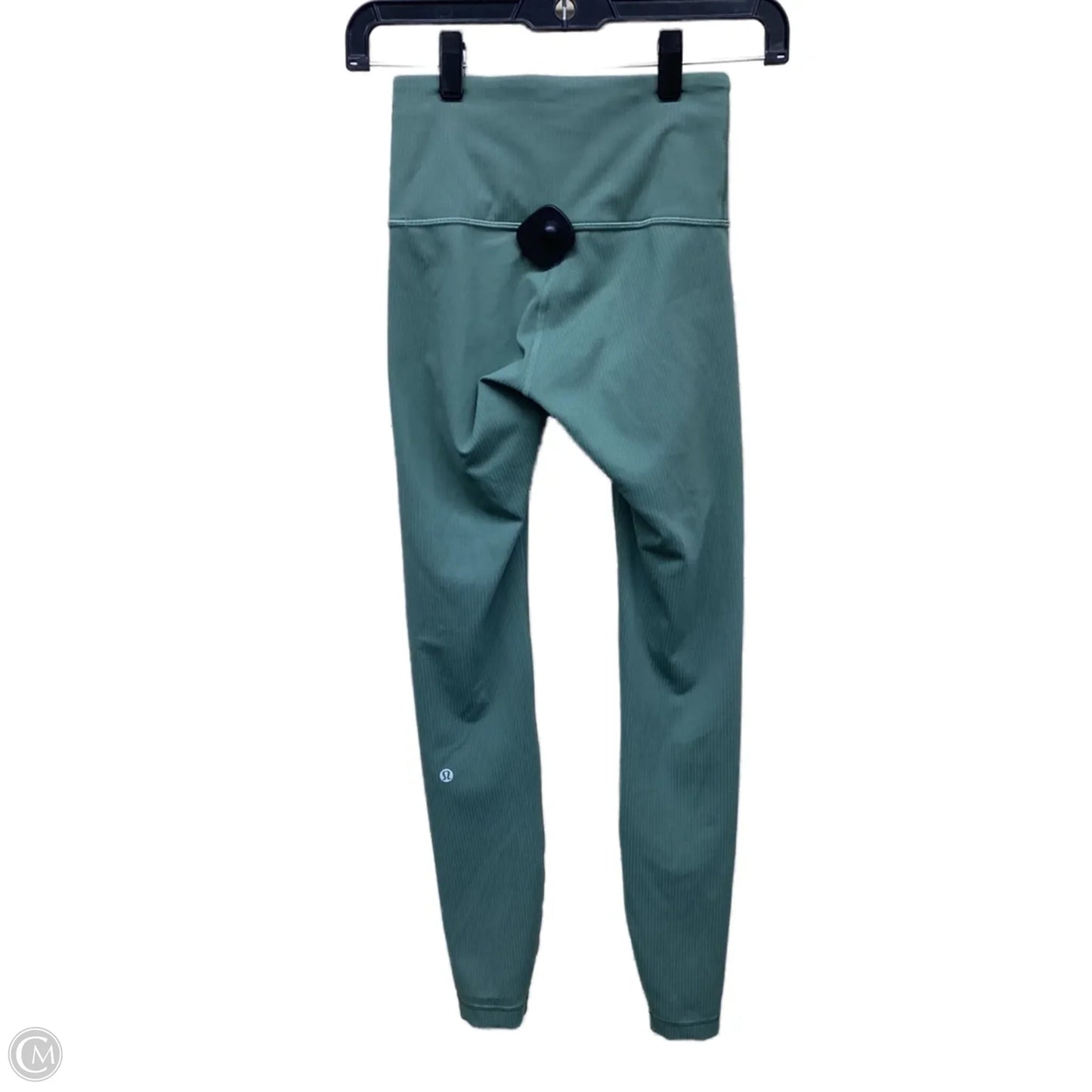 Athletic Leggings By Lululemon In Green, Size: 2