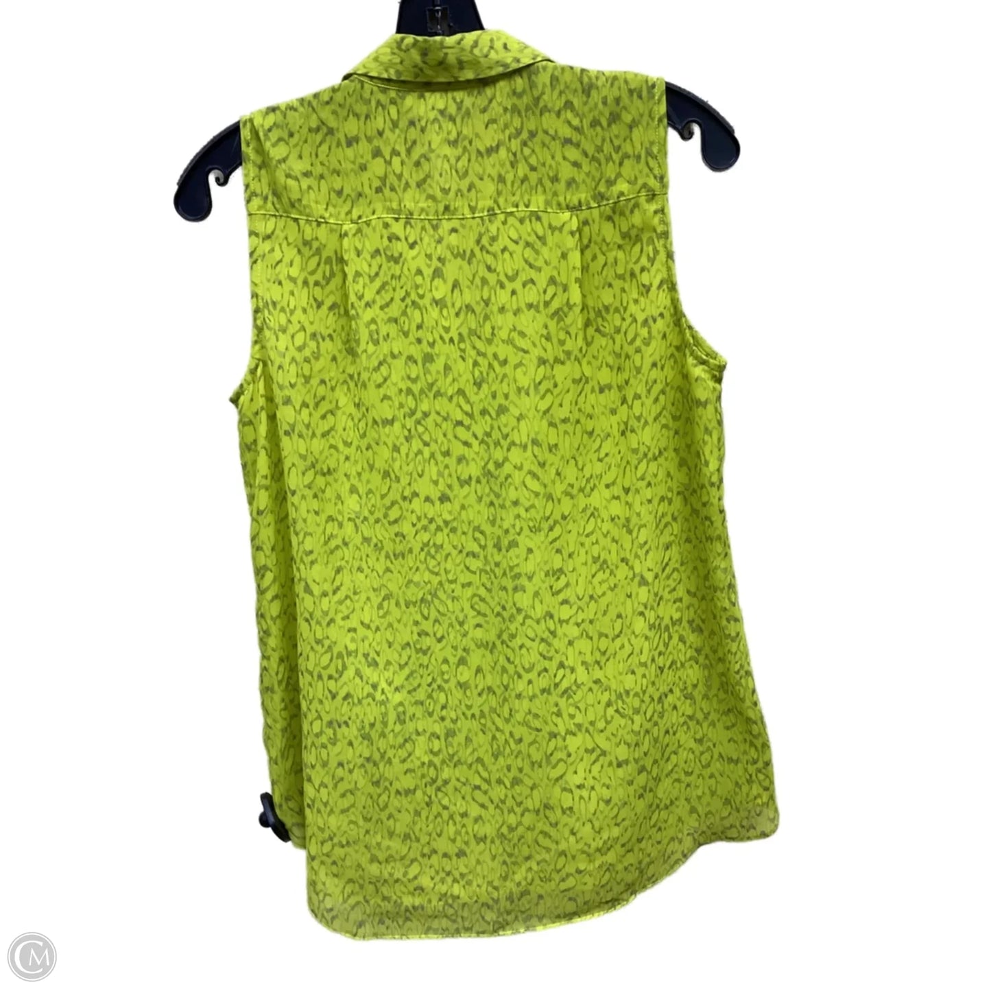 Top Sleeveless By Cabi In Yellow, Size: Xs