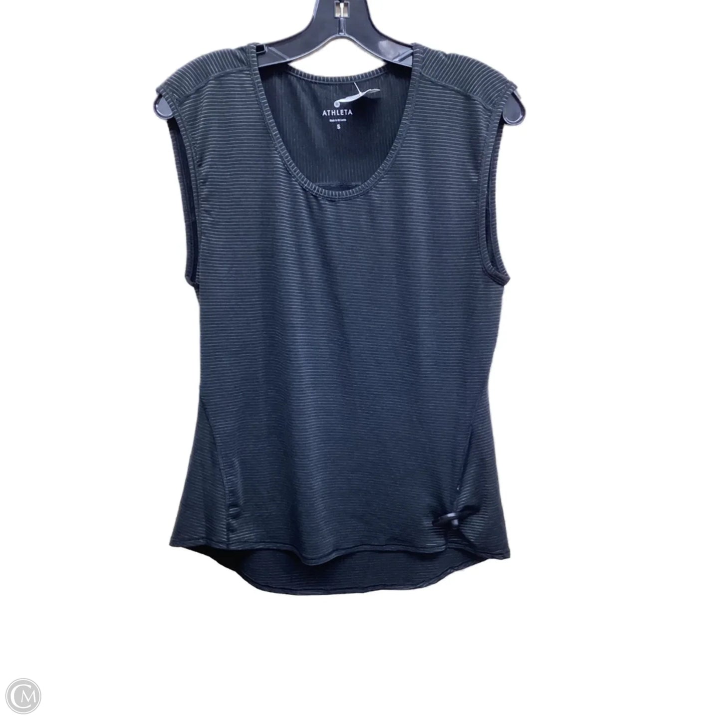 Top Sleeveless By Athleta In Striped Pattern, Size: S