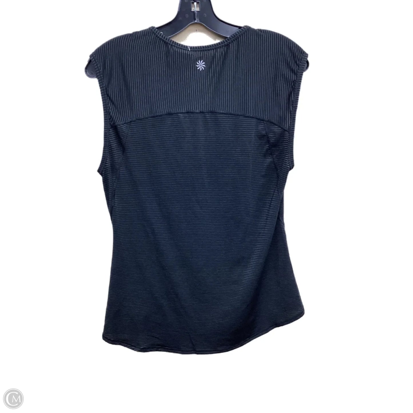 Top Sleeveless By Athleta In Striped Pattern, Size: S