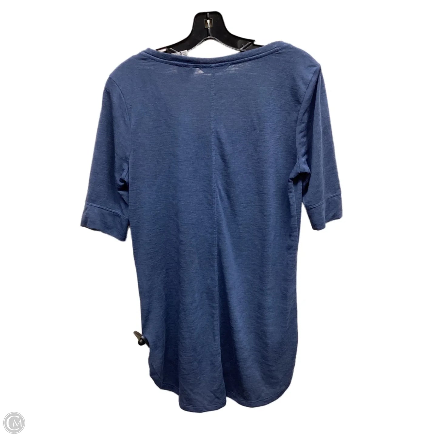 Top Short Sleeve By Athleta In Blue, Size: M