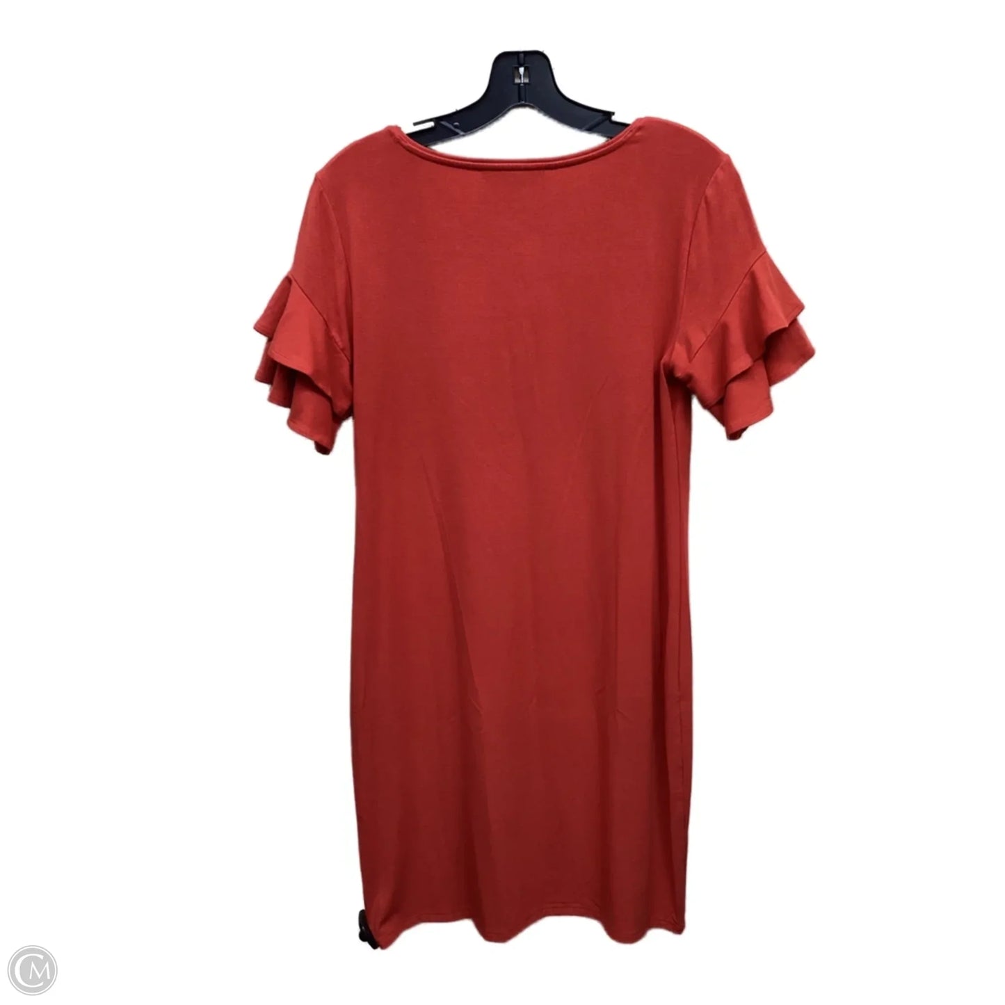 Dress Casual Midi By White House Black Market In Red, Size: S