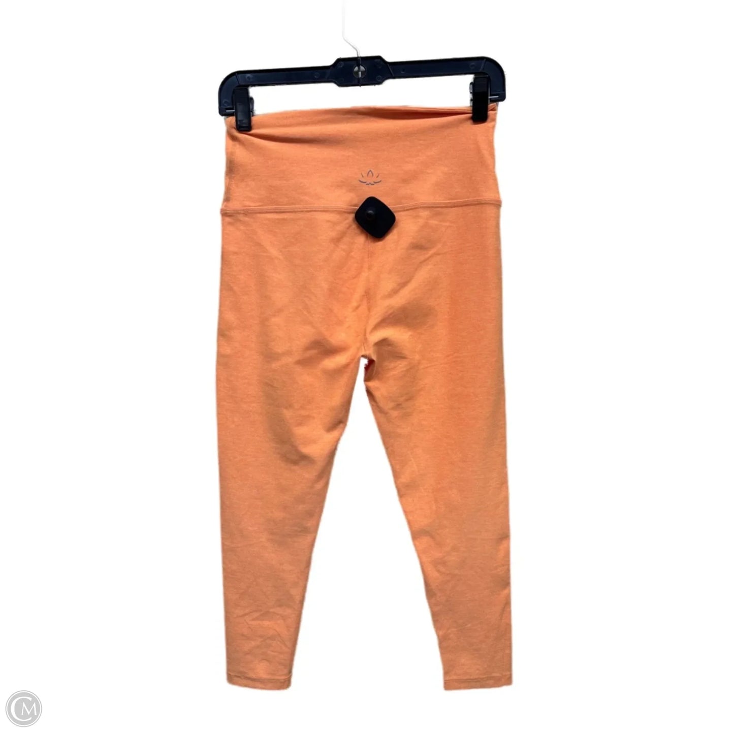 Athletic Leggings By Yogalicious In Orange, Size: L