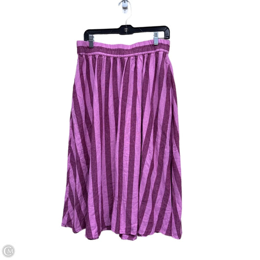 Skirt Maxi By A New Day In Purple, Size: M