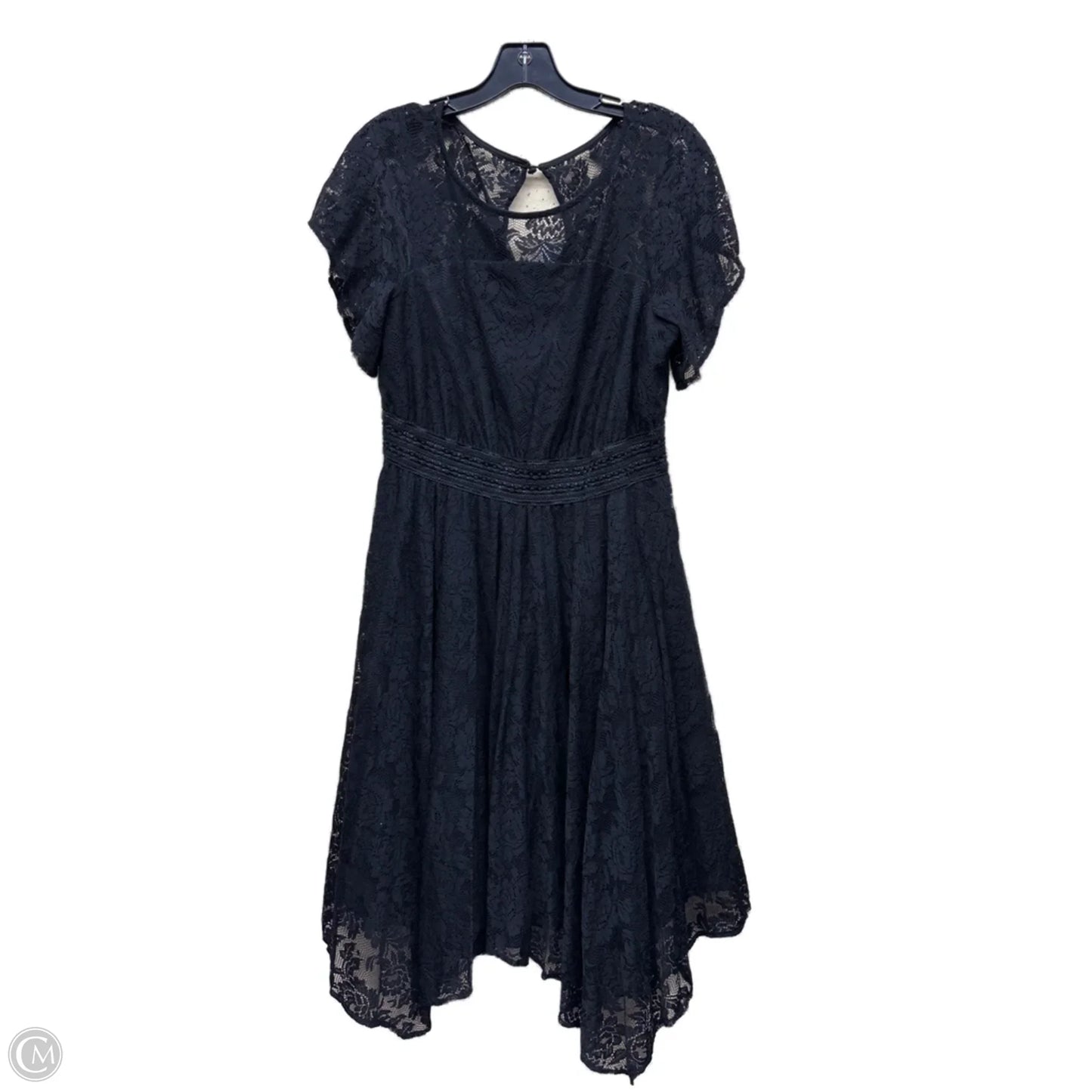 Dress Casual Midi By Torrid In Black, Size: M