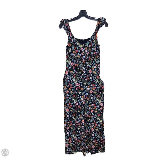 Jumpsuit By Loft In Floral Print, Size: 4