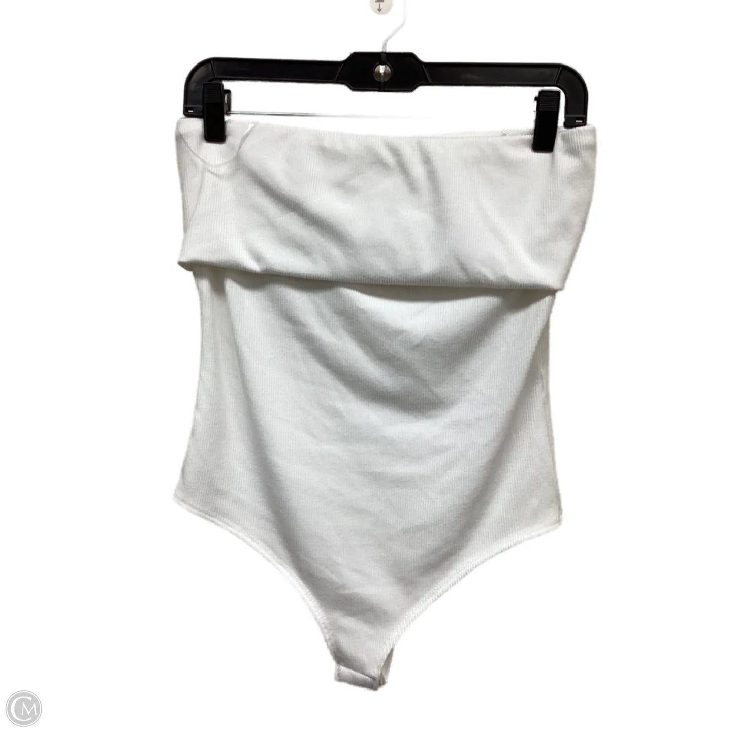 Bodysuit By Clothes Mentor In White, Size: L