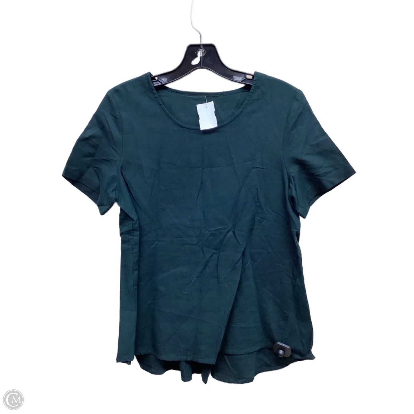 Top Short Sleeve By Clothes Mentor In Black, Size: S