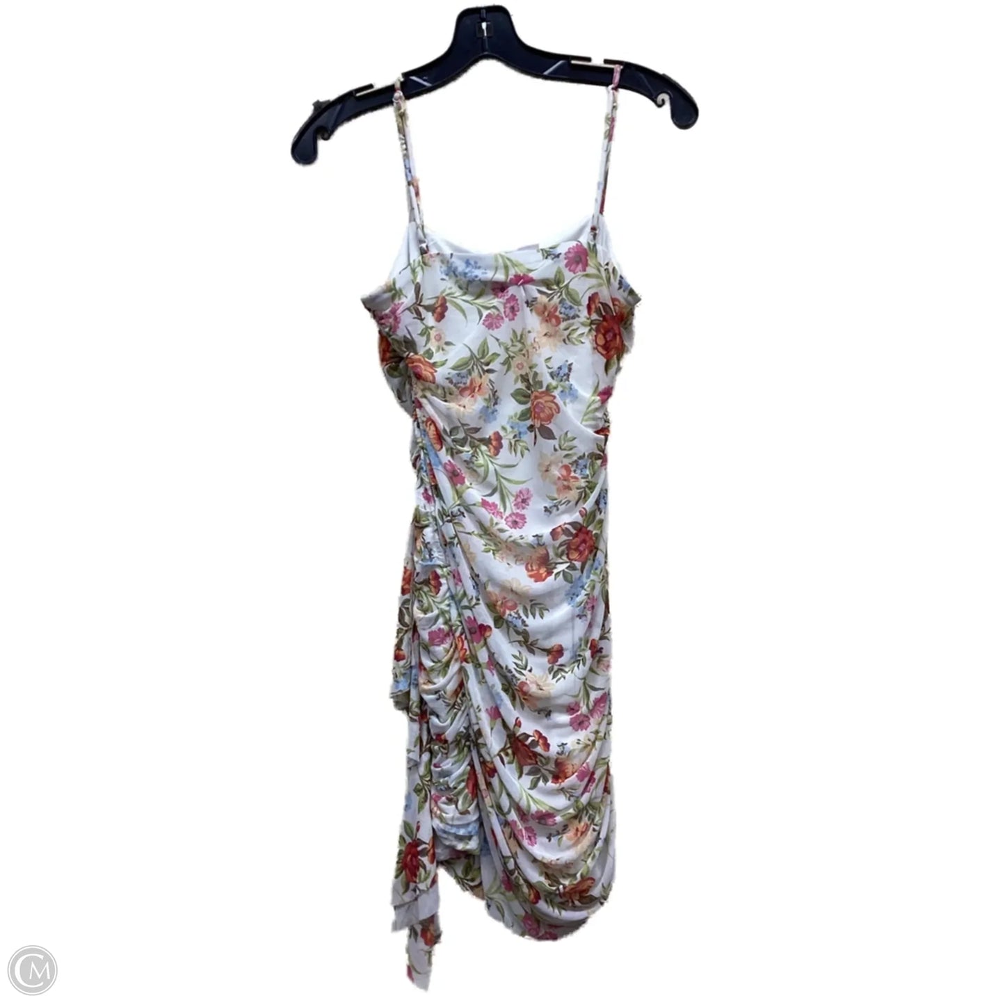 Dress Casual Midi By Clothes Mentor In Floral Print, Size: M