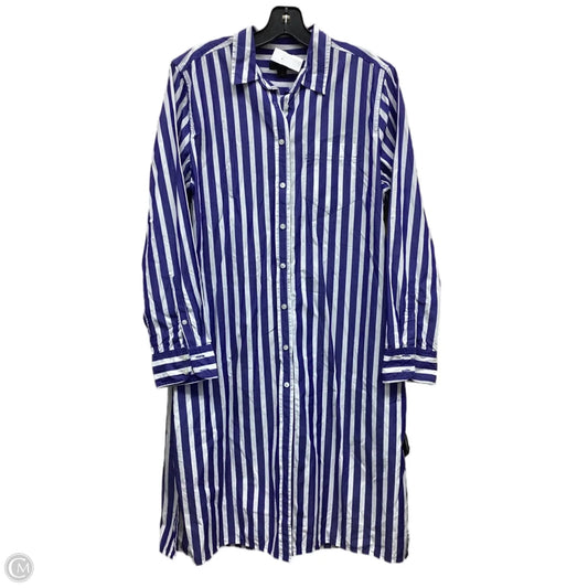 Dress Casual Midi By J. Crew In Striped Pattern, Size: S