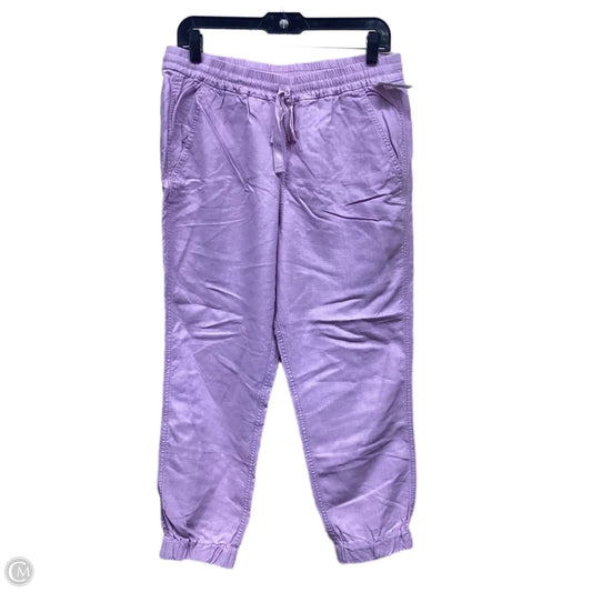 Pants Linen By J. Crew In Purple, Size: 6
