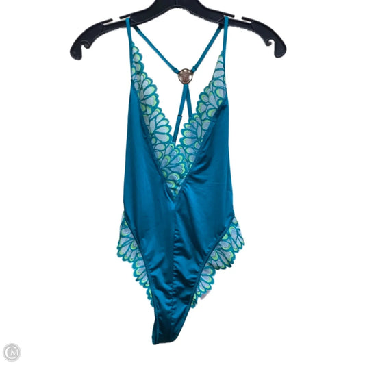 Bodysuit By Clothes Mentor In Green, Size: M