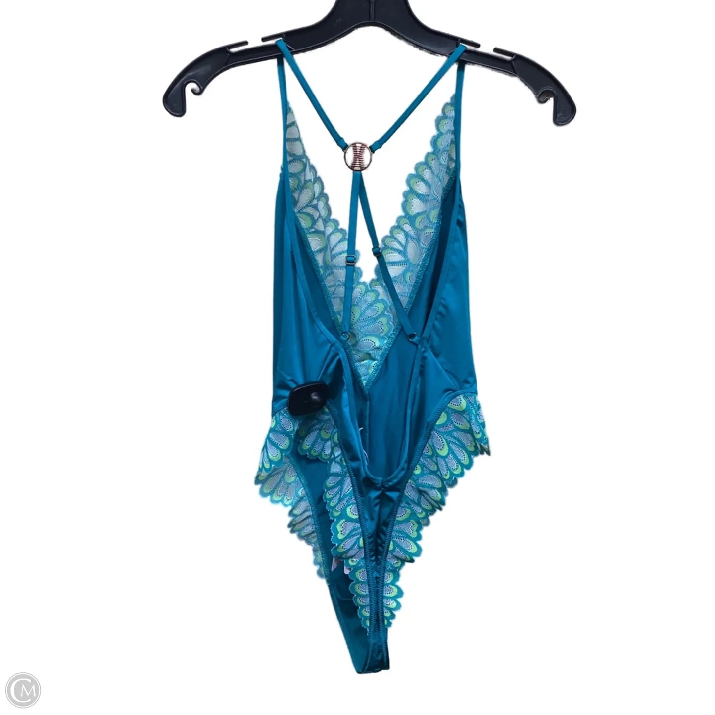 Bodysuit By Clothes Mentor In Green, Size: M