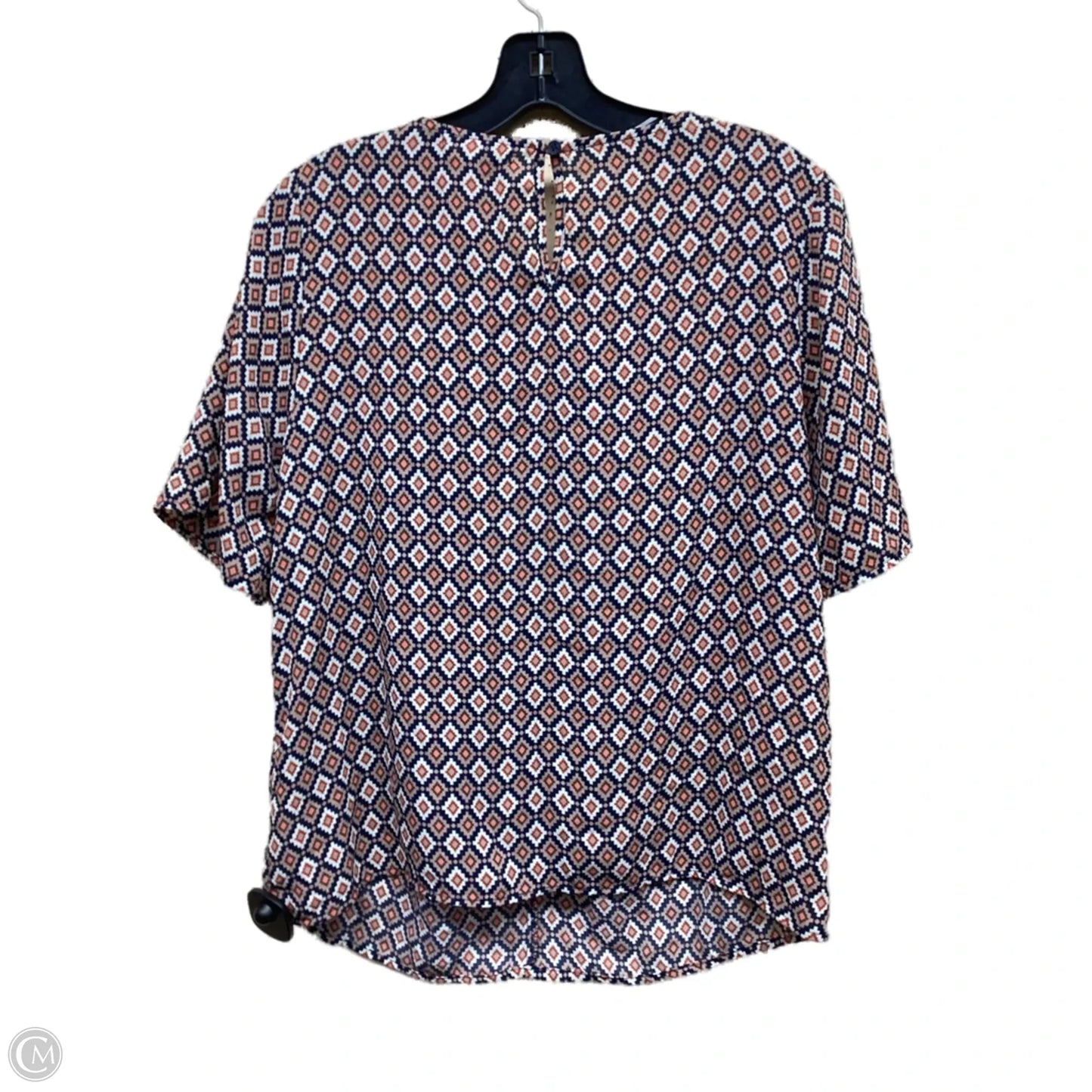 Top Short Sleeve By Pleione In Multi-colored, Size: S