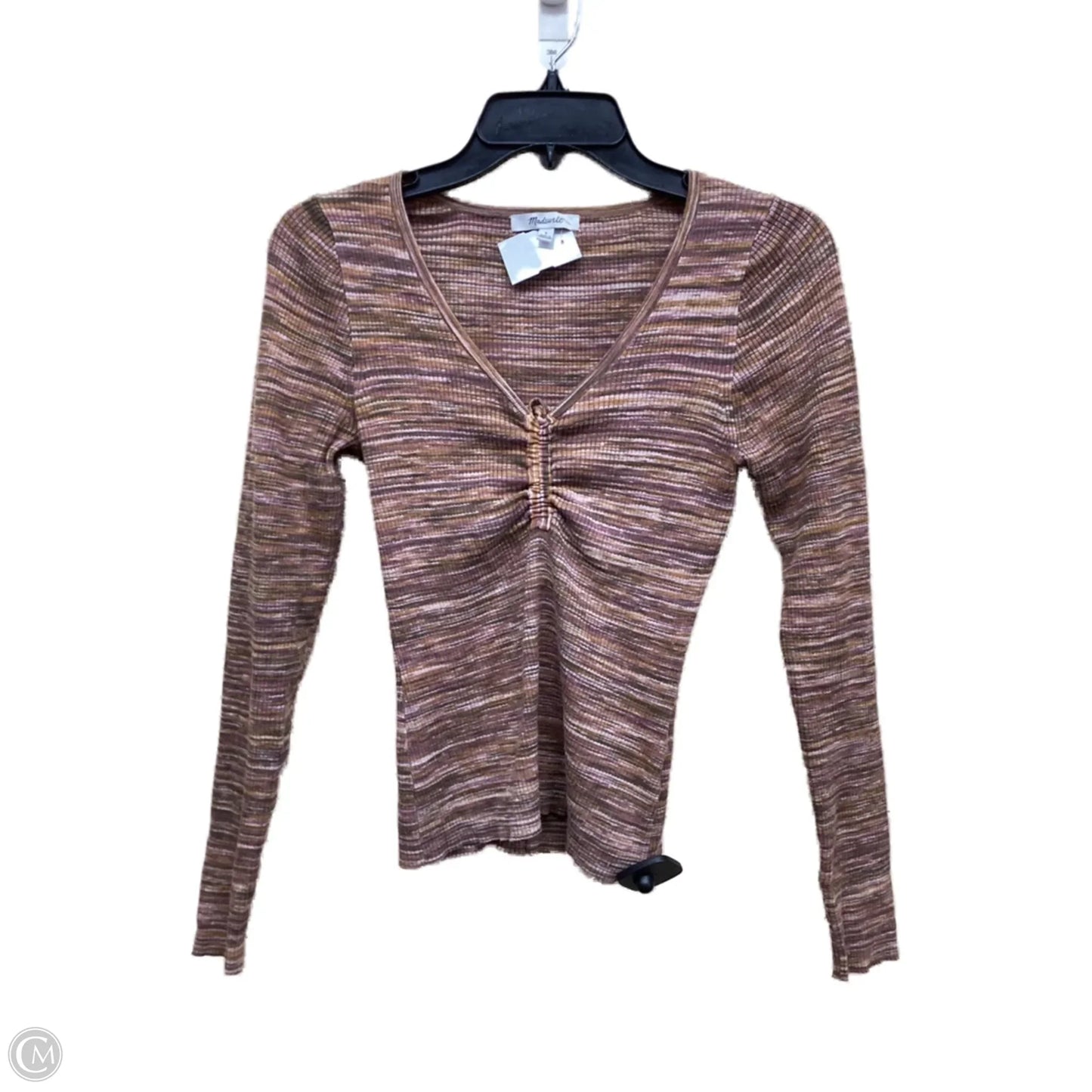 Top Long Sleeve By Madewell In Multi-colored, Size: S