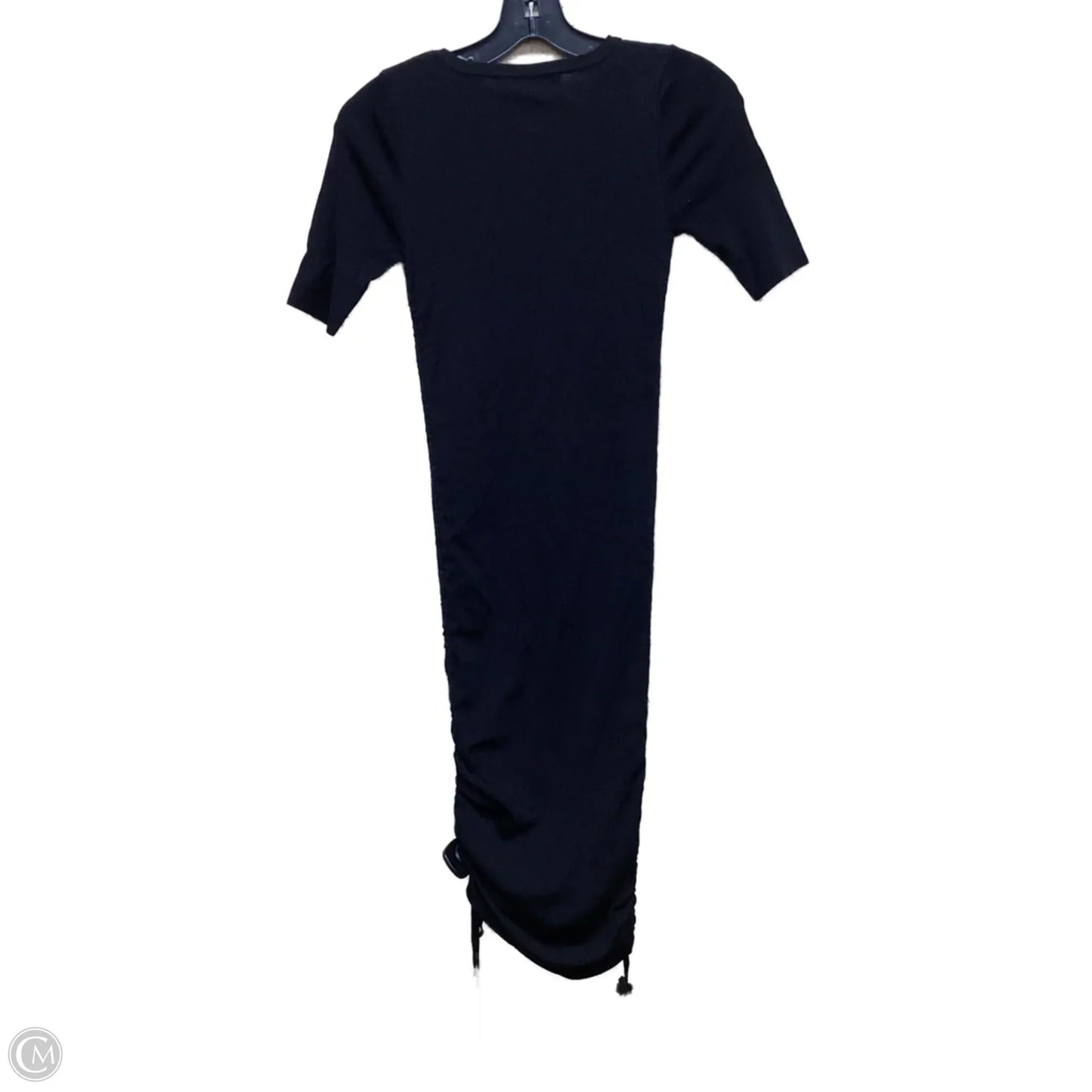 Dress Casual Midi By Zara In Black, Size: S