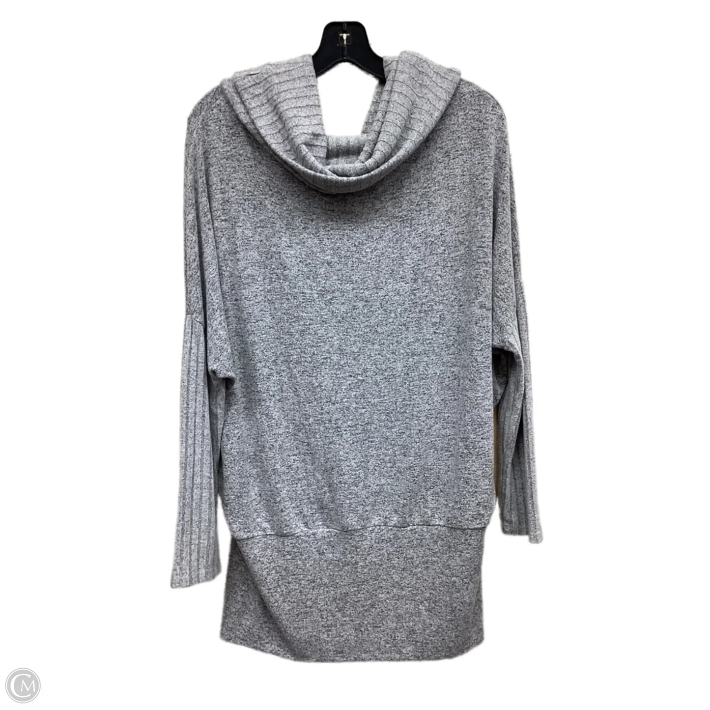 Top Long Sleeve By White House Black Market In Grey, Size: M
