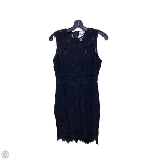 Dress Casual Midi By Clothes Mentor In Black, Size: L