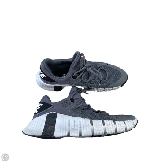 Shoes Athletic By Nike In Grey, Size: 8