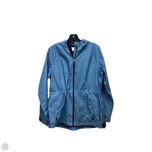 Jacket Windbreaker By 32 Degrees In Blue, Size: S