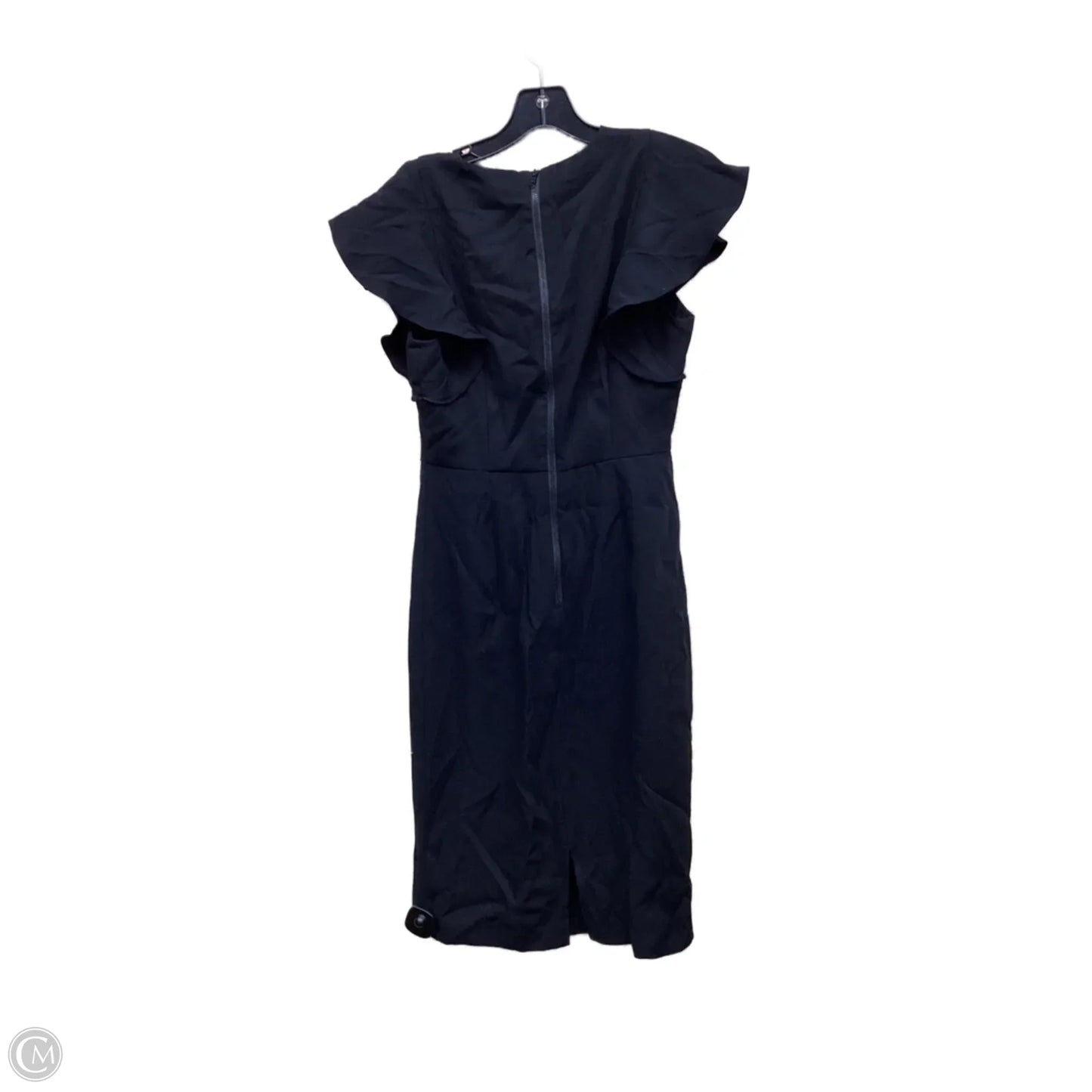 Dress Casual Midi By Chelsea 28 In Black, Size: 2