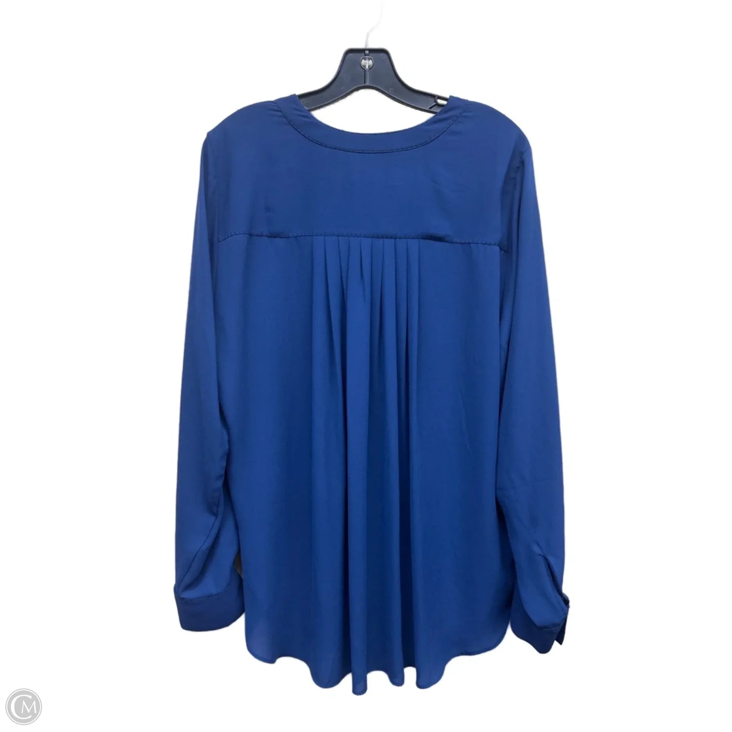 Top Long Sleeve By Lane Bryant In Black, Size: Xl