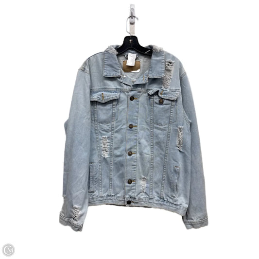 Jacket Denim By Rue 21 In Blue Denim, Size: Xl