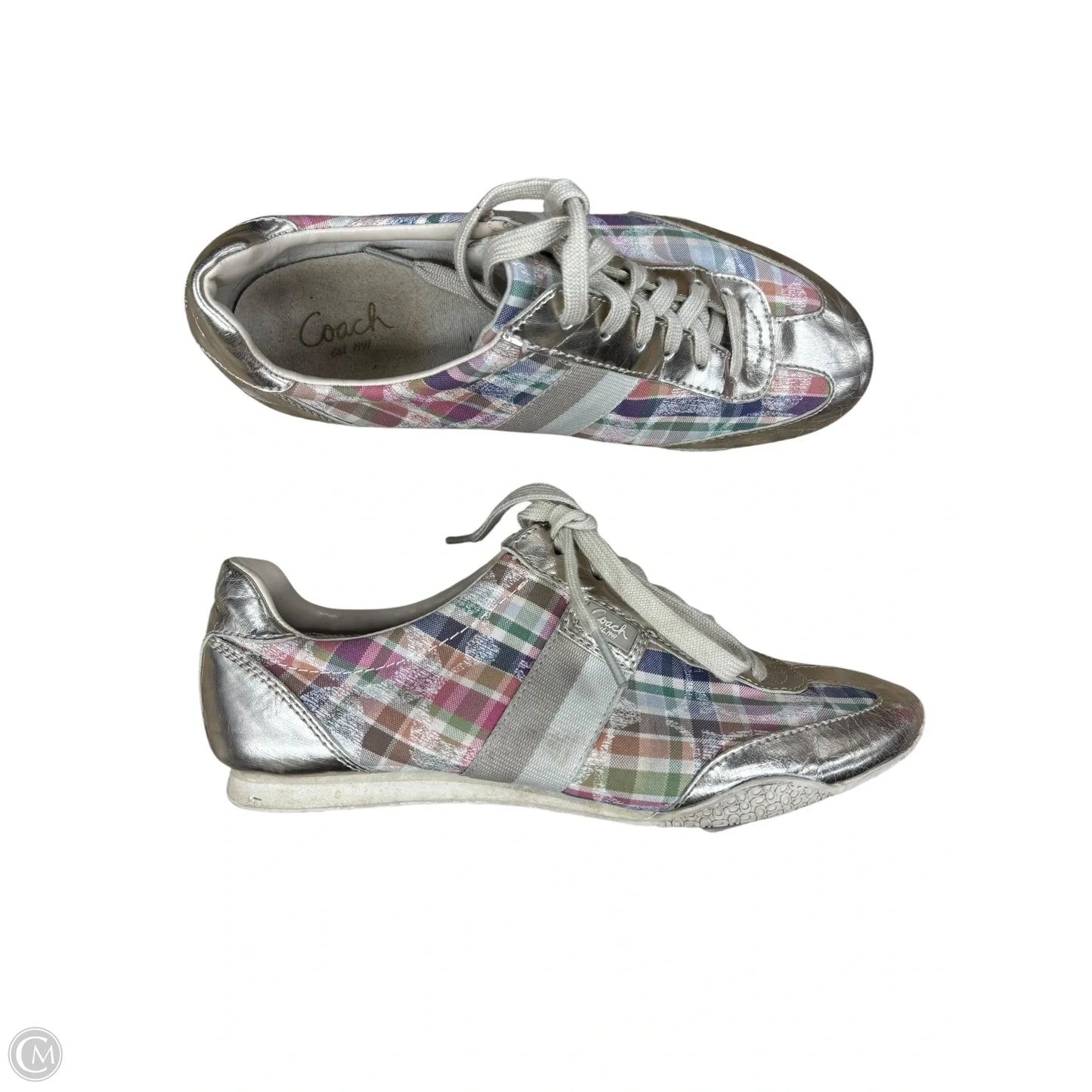 Shoes Designer By Coach In Multi-colored, Size: 8.5
