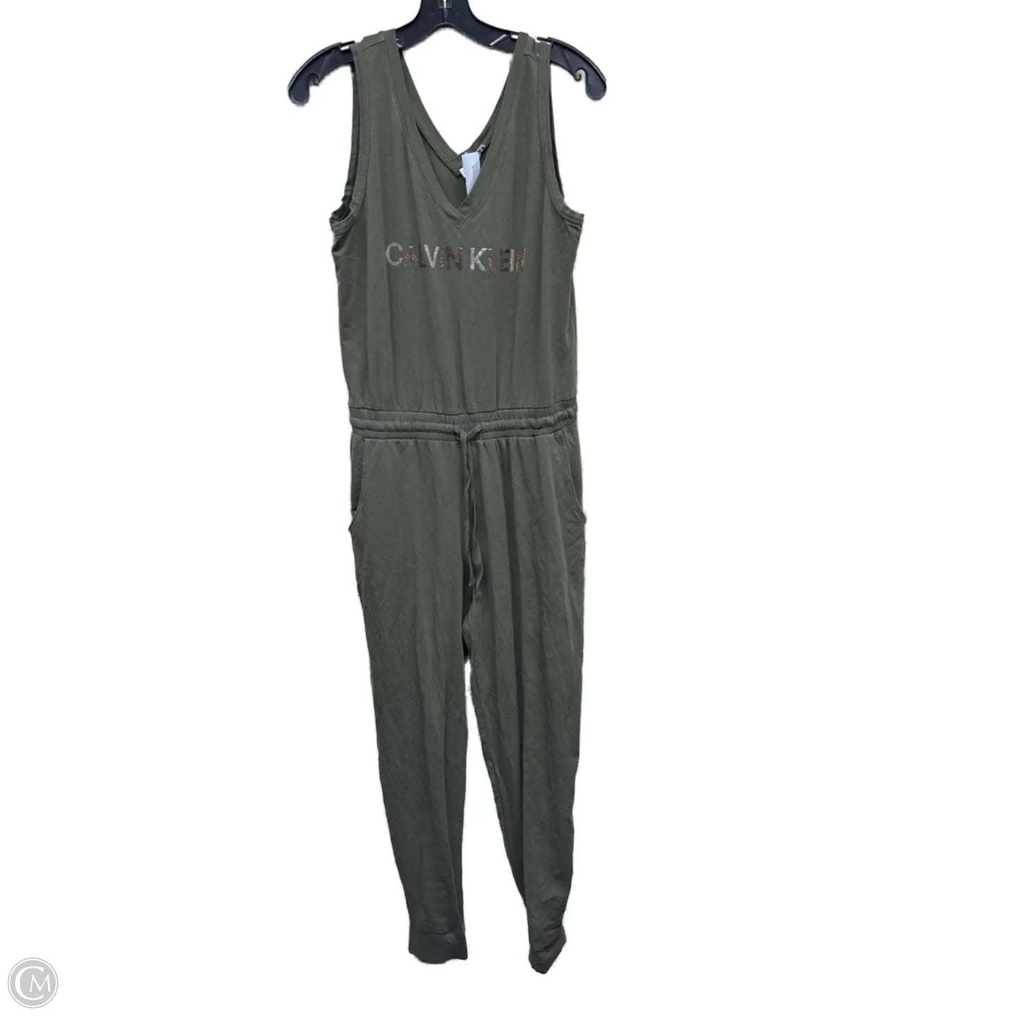 Jumpsuit By Calvin Klein In Green, Size: M