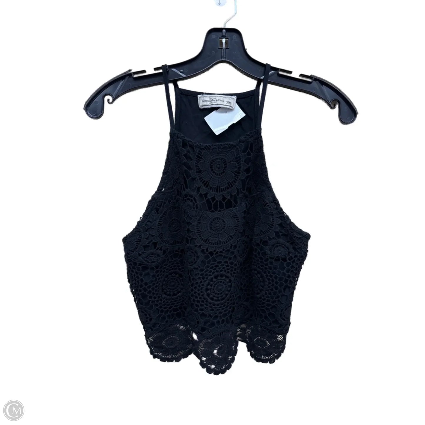 Top Sleeveless By Abercrombie And Fitch In Black, Size: S