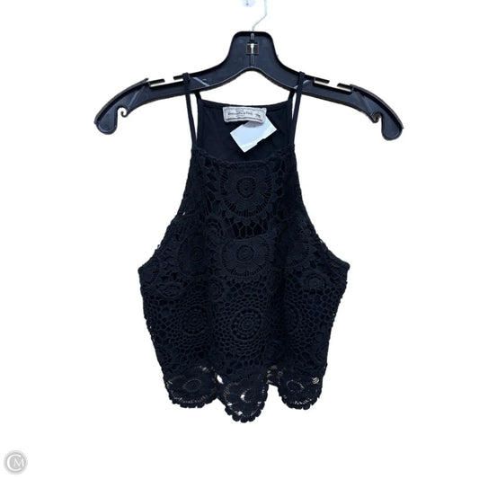 Top Sleeveless By Abercrombie And Fitch In Black, Size: S
