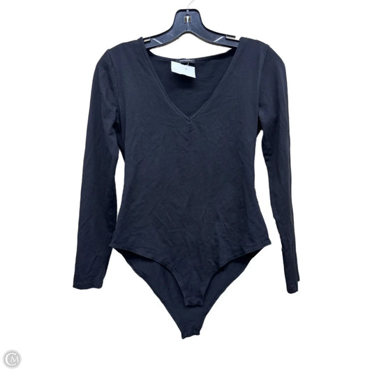 Bodysuit By Clothes Mentor In Black, Size: L