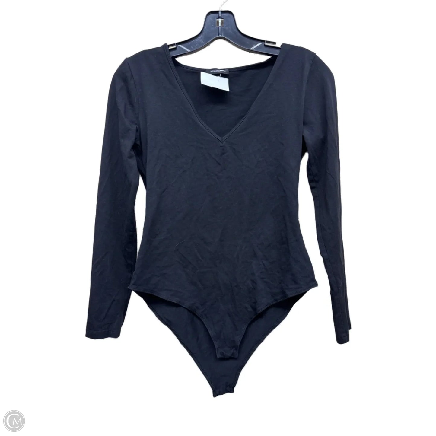 Bodysuit By Clothes Mentor In Black, Size: L